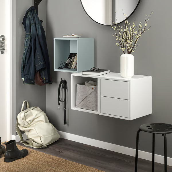 Emmett Wall-mounted storage combination, 105x35x70cm