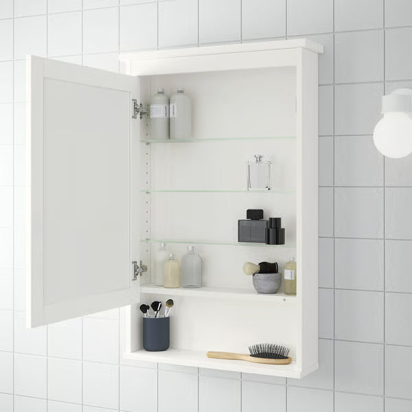 Hymnes Mirrored cabinet with 1 door, 63x16x98cm