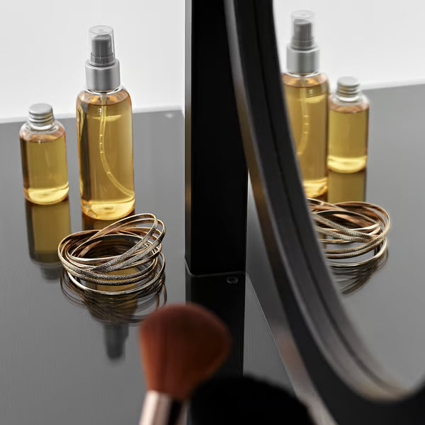 Hymnes Dressing table with mirror, 110x45x134cm