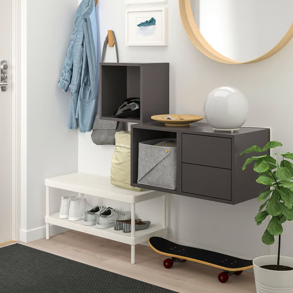 Emmett Wall-mounted storage combination, 105x35x70cm