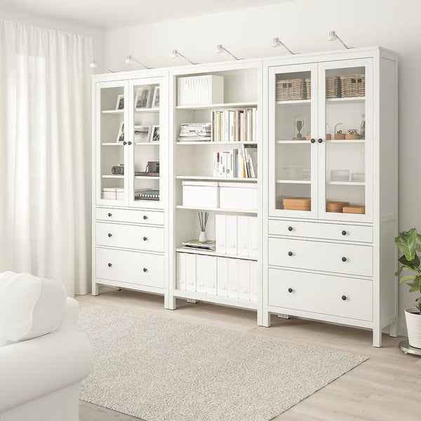 Hymnes Storage combination w doors/drawers, 290x37x197cm