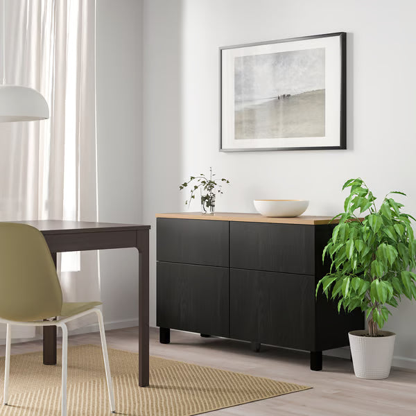 Delta Sideboard 2 doors+2 drawers Plus, 120x42x76cm