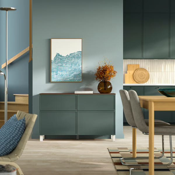 Delta Sideboard 2 doors+2 drawers Plus, 120x42x76cm