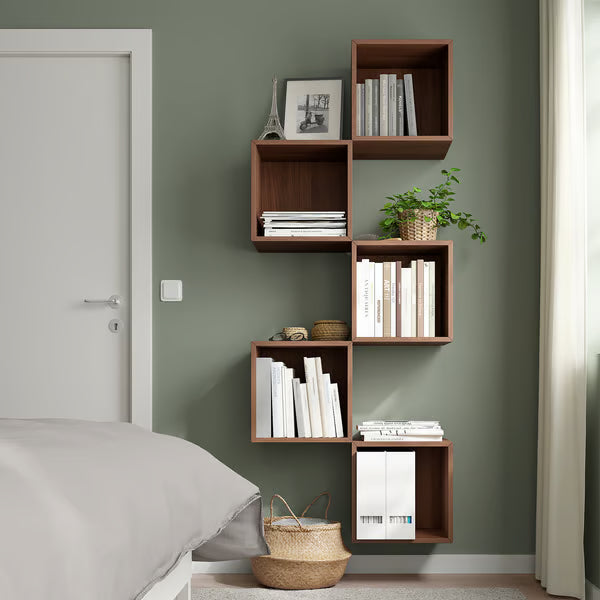 Emmett Wall-mounted cube combination, 70x25x175cm
