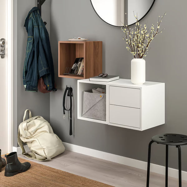 Emmett Wall-mounted storage combination, 105x35x70cm
