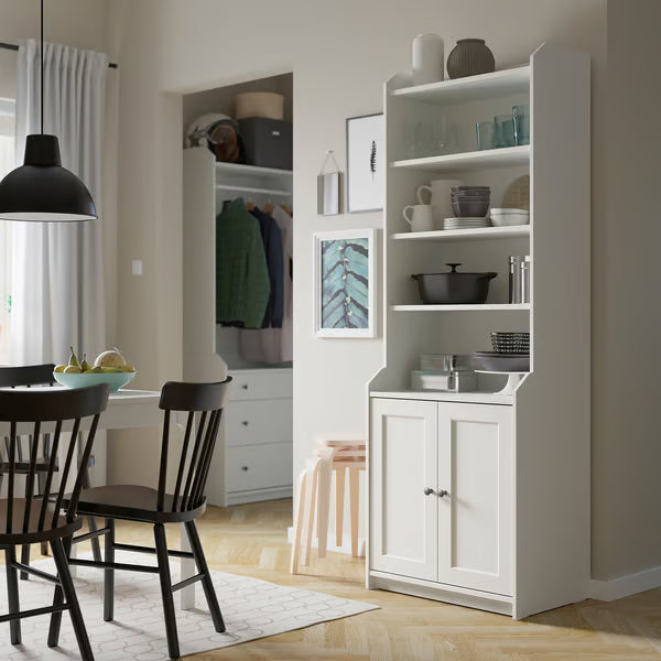Kuga, High cabinet with 2 doors, 70x46x199cm