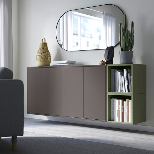 Emmett Wall-mounted cabinet combination, 175x35x70cm
