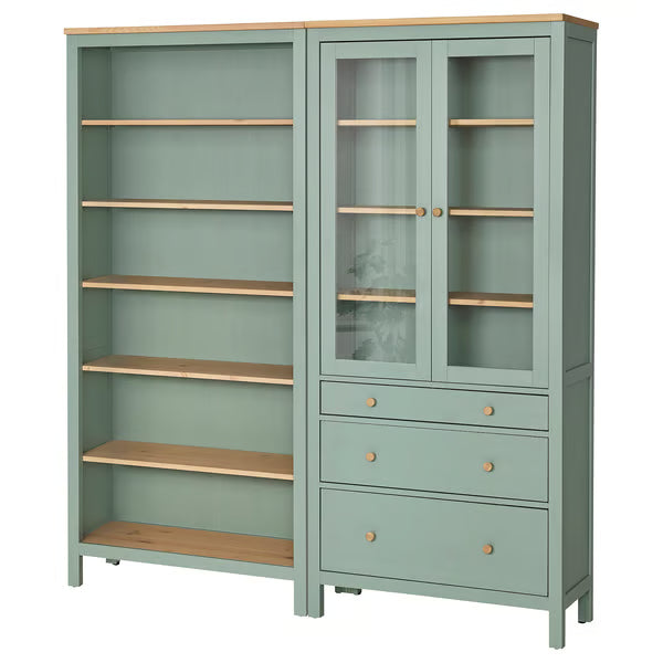 Hymnes Storage combination w doors/drawers, 180x37x197cm