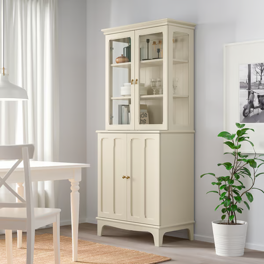 LM Cabinet with glass doors,86x49x199cm