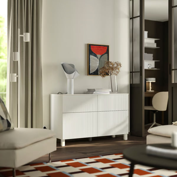 Delta Sideboard 2 doors+2 drawers Plus, 120x42x76cm