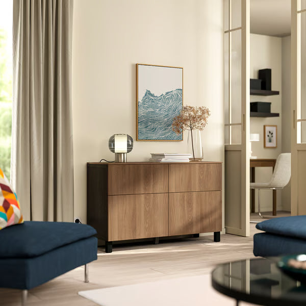 Delta Sideboard 2 doors+2 drawers Plus, 120x42x76cm