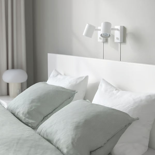 MAILY (White) Drawers Storage Bed - Double Size (140 & 150cm)