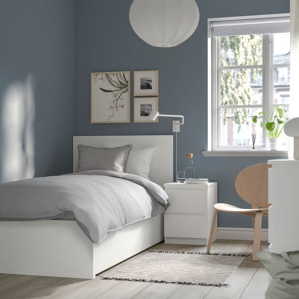 MAILY (White) Drawers Storage Bed - Single Size (90 & 100 & 120cm)