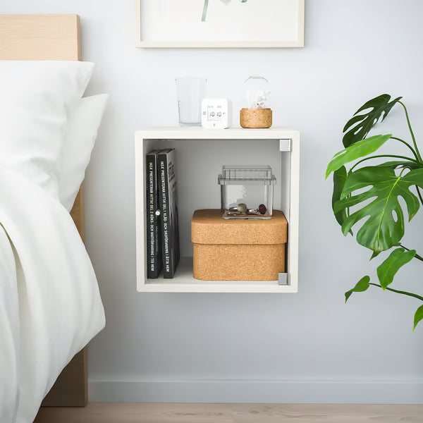Emmet  Cabinet with Glass, 35×35×35cm