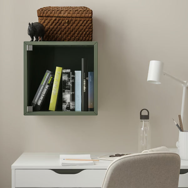 Emmet  Cabinet with Glass, 35×35×35cm