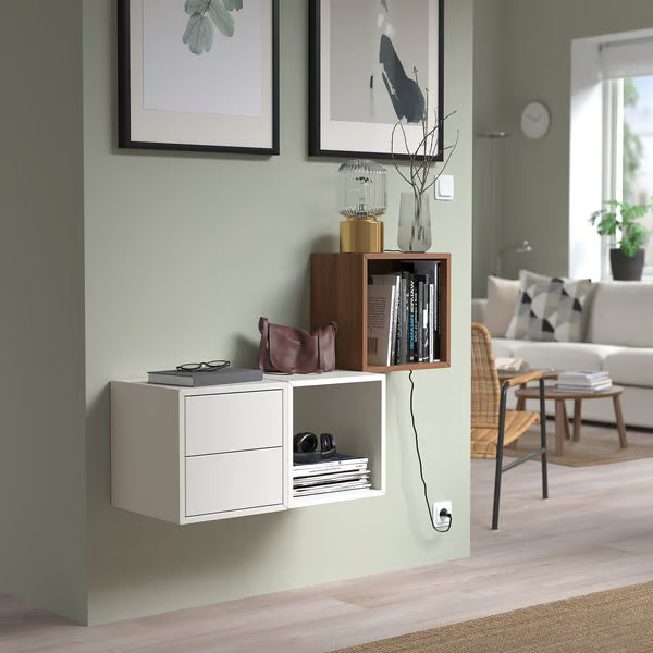 Emmett Wall-mounted storage combination, 105x35x70cm