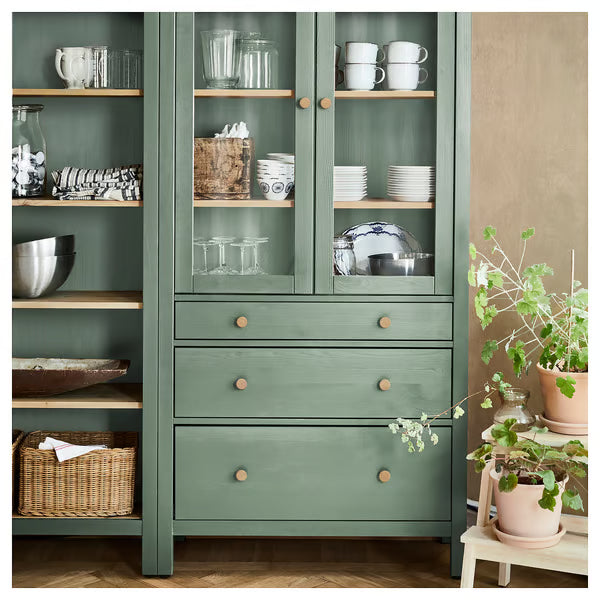Hymnes Storage combination w doors/drawers, 290x37x197cm