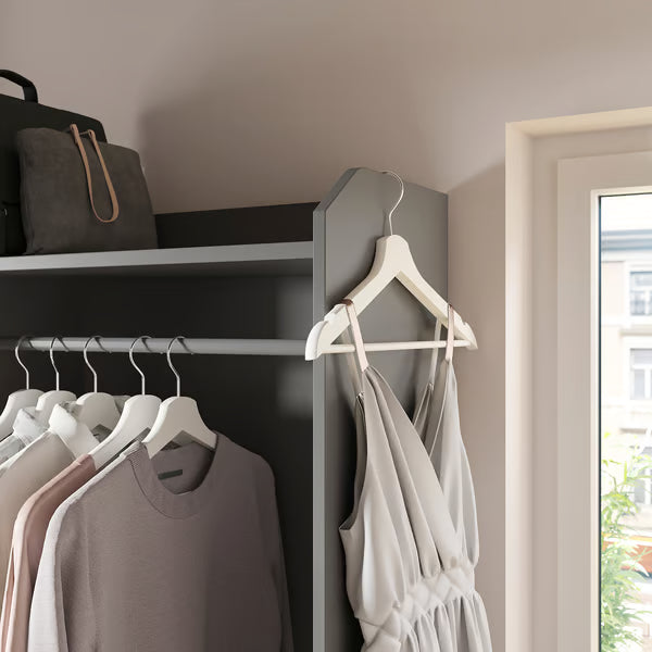 Kuga Open wardrobe with 3 drawers, 70x46x199cm