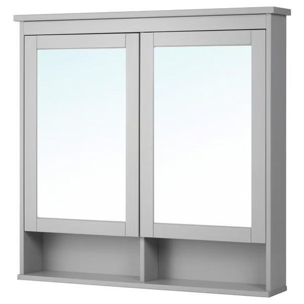 Hymnes Mirrored cabinet with 2 doors, 103x16x98cm