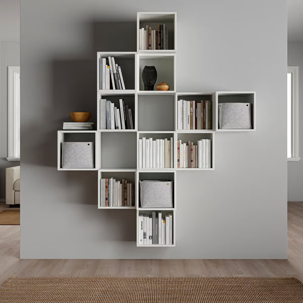 Emmett Wall-mounted cabinet combination, 175x35x210cm