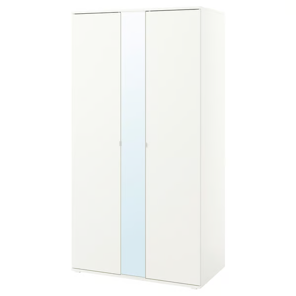White Wardrobe - 105x57x200cm.