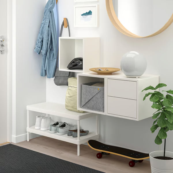 Emmett Wall-mounted storage combination, 105x35x70cm