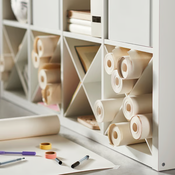 Kseries Shelving unit with 4 X insert, 77x39x147cm