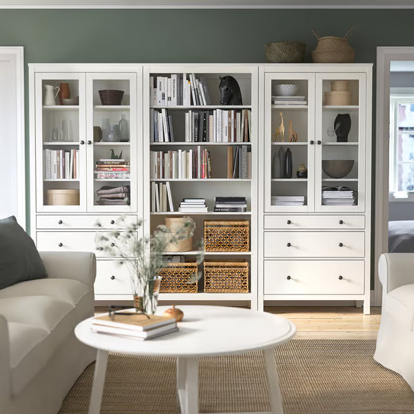 Hymnes Storage combination w doors/drawers, 290x37x197cm