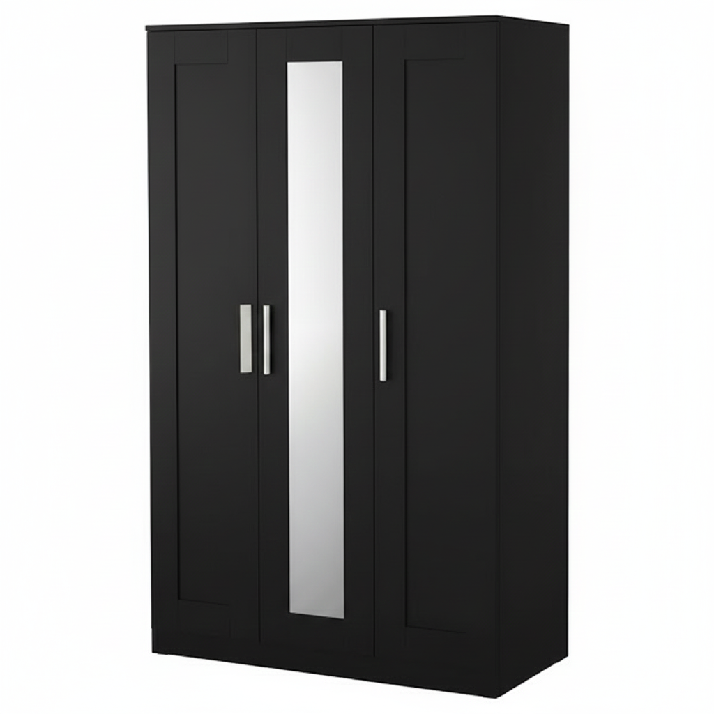 Brimlok Wardrobe with 3 doors - 117x50x190cm.