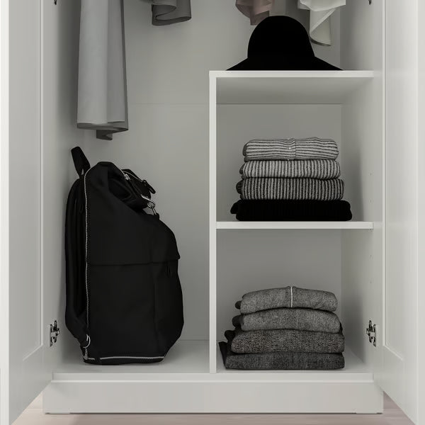 خزانة ملابس بريملوك ببابين 78x50x190 سم.