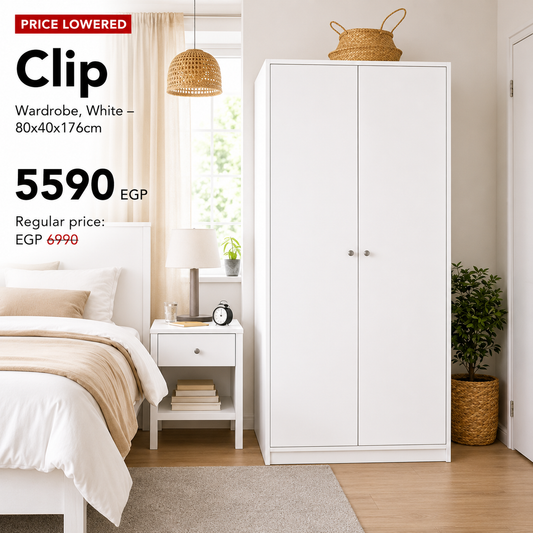 Clip Wardrobe – 80x40x176cm