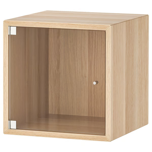 Emmet  Cabinet with Glass, 35×35×35cm