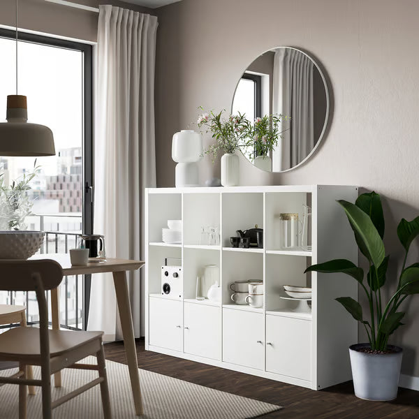Kseries Shelving unit with 2 cabinets, 147x39x112cm
