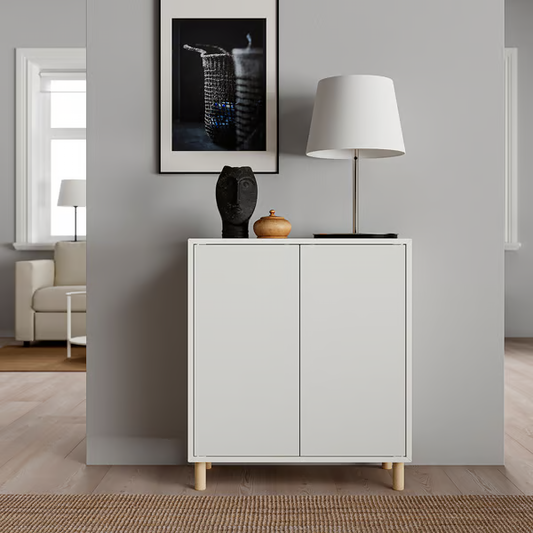 Emmett Cabinet with 2 doors and shelf, 70x35x70cm