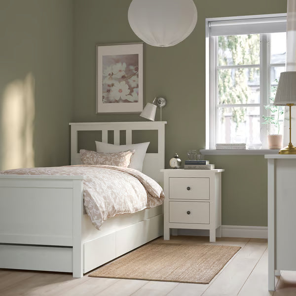 Hymnes Mini-Bed frame with 2 storage boxes, 90x200cm