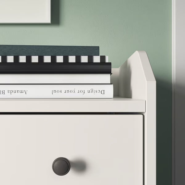 Organix White 6 Drawer Unit - 138×46×84cm