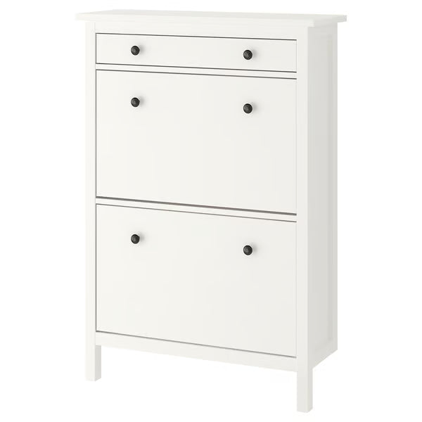 Hymnes Shoe cabinet with 2 compartments,  89x30x127cm