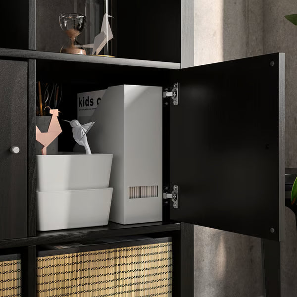 Kseries Shelving unit with doors, 77x39x147cm