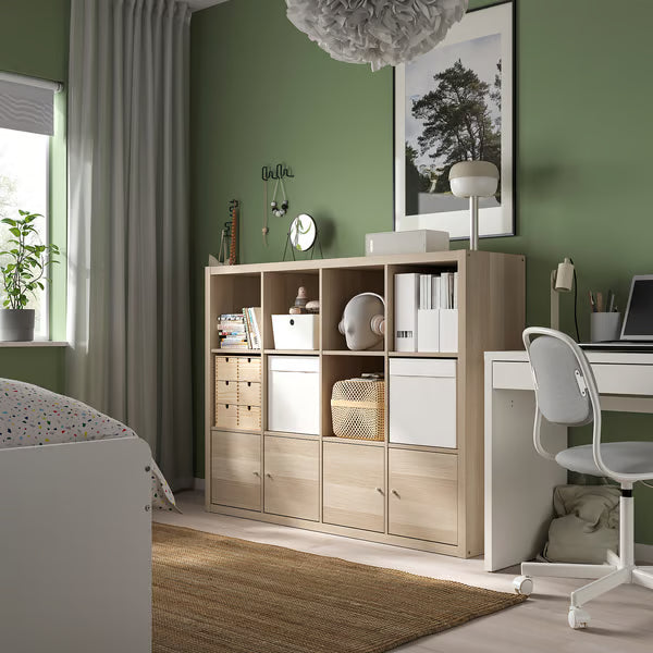 Kseries Shelving unit with 2 cabinets, 147x39x112cm