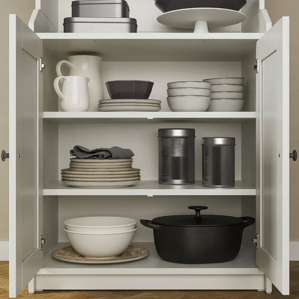 Kuga, High cabinet with 2 doors, 70x46x199cm