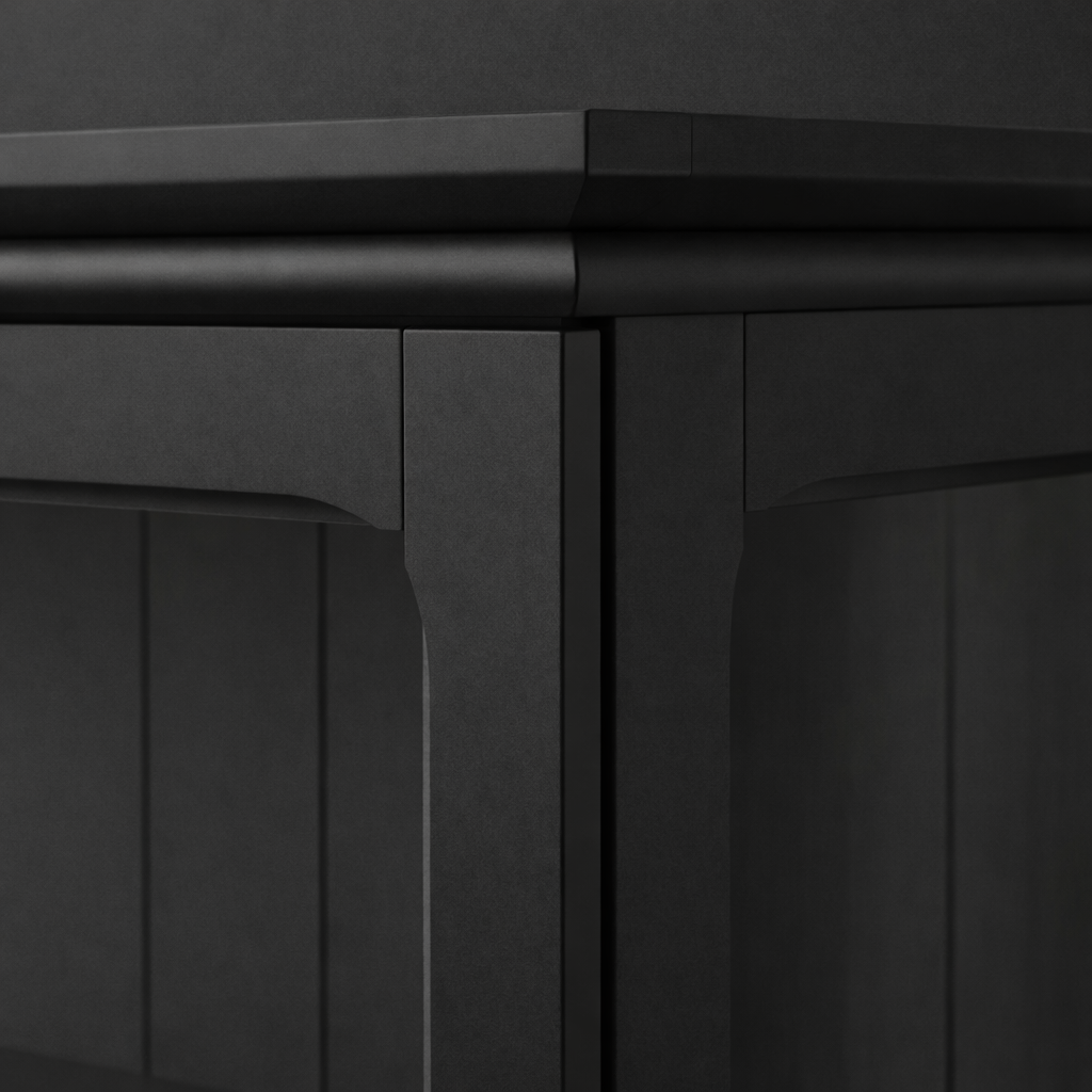 LM Cabinet with glass doors,86x49x199cm