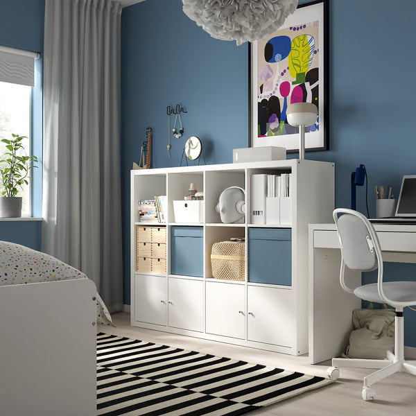 Kseries Shelving unit with 2 cabinets, 147x39x112cm