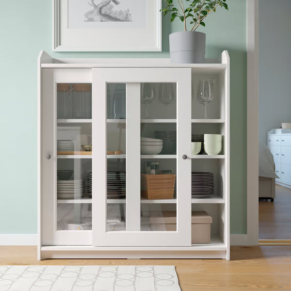 Rakva White Storage unit -105x36x116cm