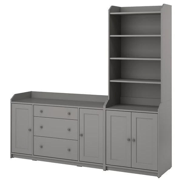 MDF White Storage unit - 210×46×199cm