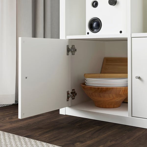 Kseries Shelving unit with 2 cabinets, 147x39x112cm