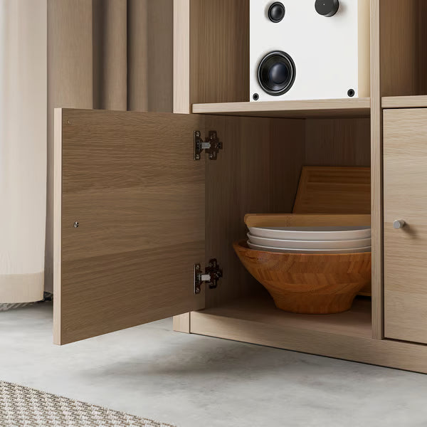 Kseries Shelving unit with 2 cabinets, 147x39x112cm