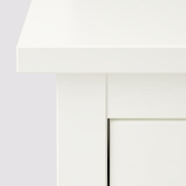 Hymnes Shoe cabinet with 2 compartments,  89x30x127cm