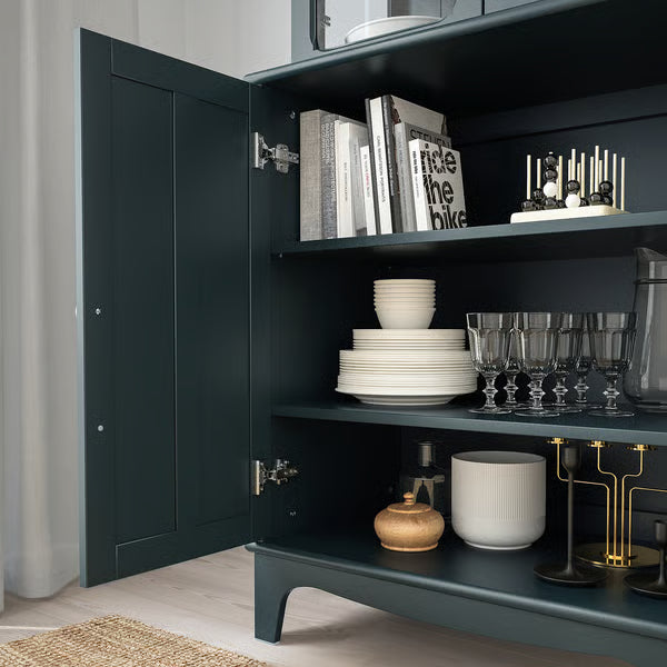 LM Cabinet with glass doors,86x49x199cm