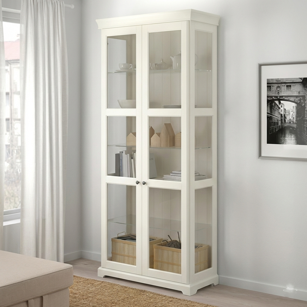 Viatorp Display Cabinet, 96x42x214cm.