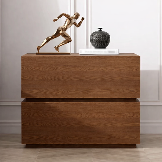 طاولة جانبية من أردن مصنوعة من الخشب الداكن - ٥٥×٤٠×٤٢ سم